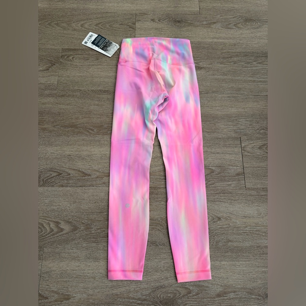 Lululemon Women’s Wunder Train High-Rise Tight 25" Psychedelic Wash Multi Size 4 - Picture 9 of 12